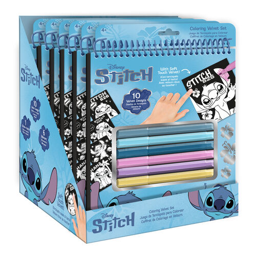 Disney Stitch Notebook + markers