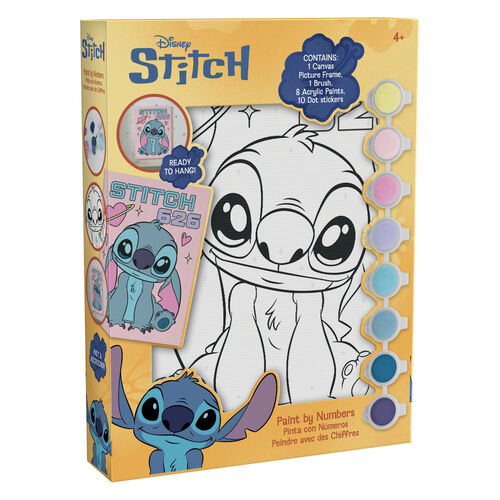 Disney Stitch paint by numbers