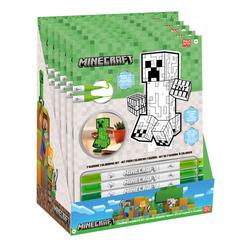 Set colorear Minecraft