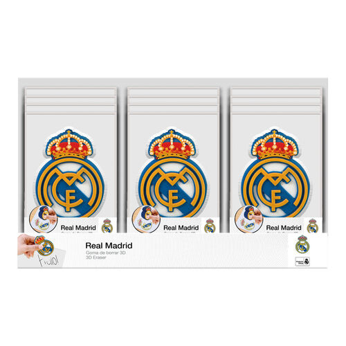 Goma de borrar 3D Real Madrid