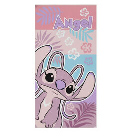 Disney Stitch Angel microfibre beach towel