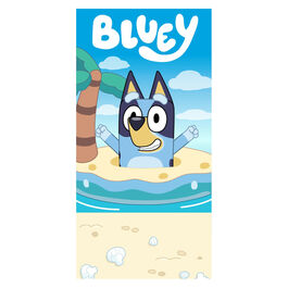 Bluey microfibre beach towel