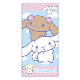 Toalla Cinnamoroll Hello Kitty microfibra