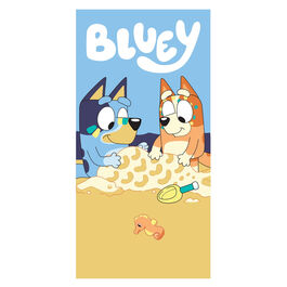 Bluey microfibre beach towel