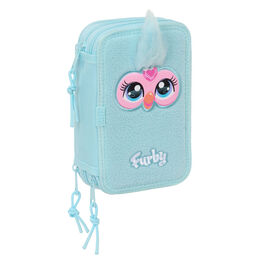 Furby triple pencil case 37pcs
