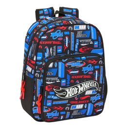 Mochila Hot Wheels 33cm adaptable