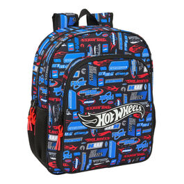 Mochila Hot Wheels 38cm adaptable