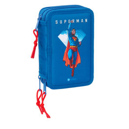 Plumier Superman DC Comics triple 37pzs