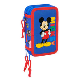 Disney Mickey Today triple pencil case 37pcs