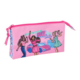 Barbie Good Day triple pencil case