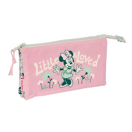 Disney Minnie Minty triple pencil case