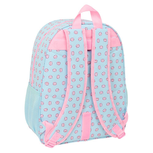 Mochila Pembe The Pink Cat 42cm adaptable