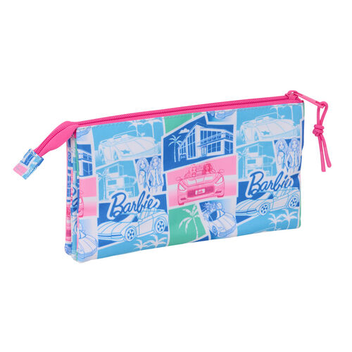 Barbie Good Day triple pencil case