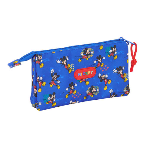 Disney Mickey Today triple pencil case