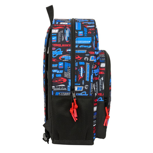 Mochila Hot Wheels 42cm adaptable