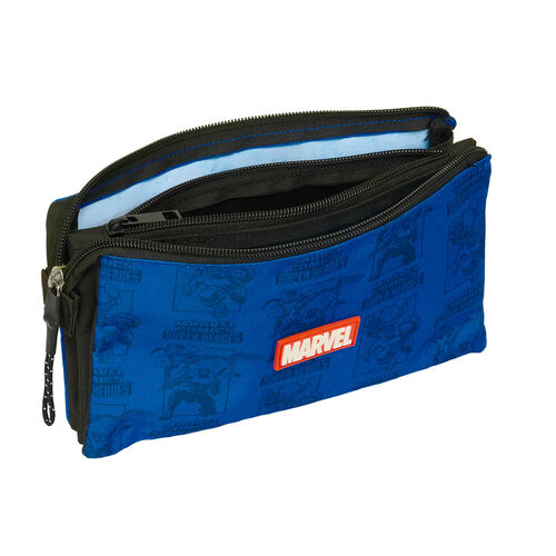 Marvel Avengers triple pencil case