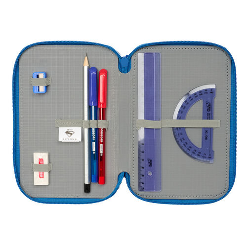 Plumier Superman DC Comics triple 37pzs