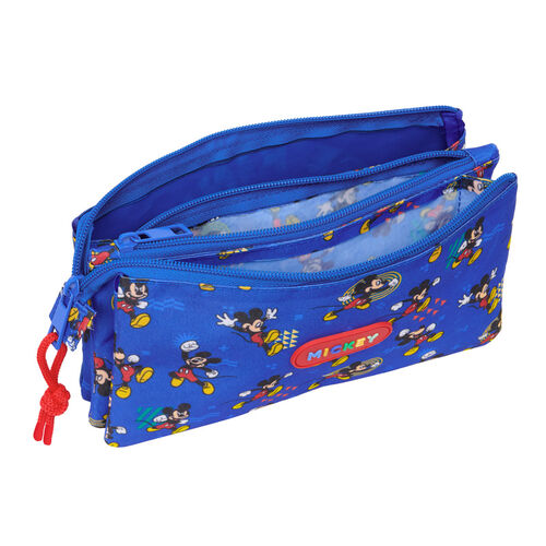 Disney Mickey Today triple pencil case