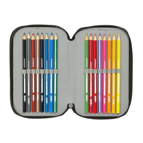 Plumier Hot Wheels triple 37pzs