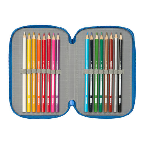 Plumier Superman DC Comics triple 37pzs