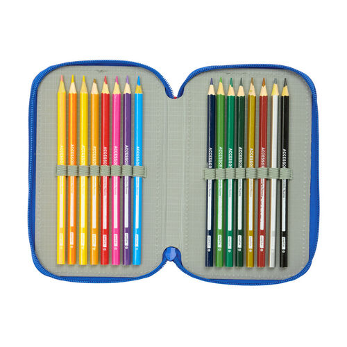 Disney Mickey Today triple pencil case 37pcs