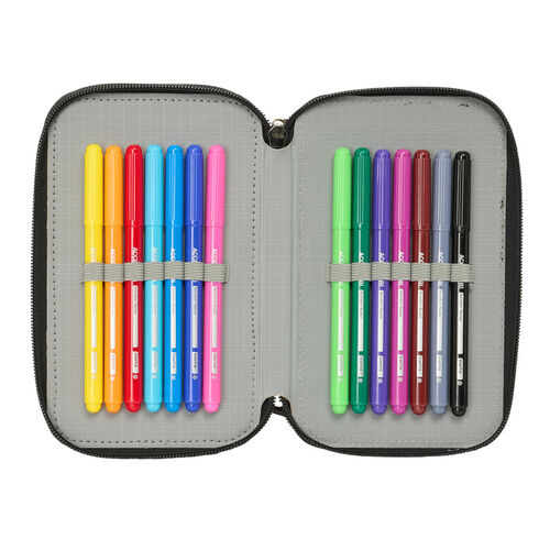 Marvel Avengers triple pencil case 37pcs