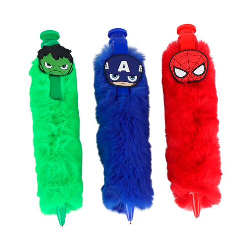 Boligrafo peluche Los Vengadores Avengers Marvel surtido