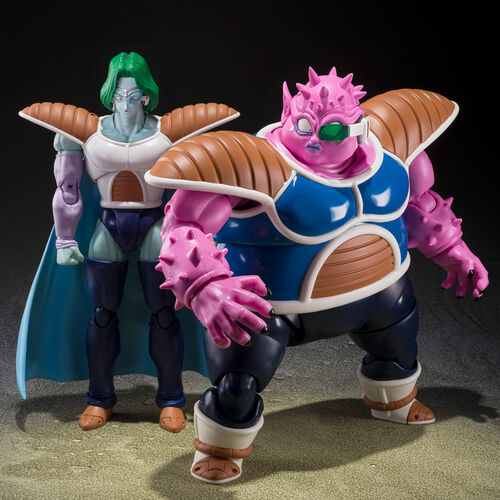 Set 2 figuras S.H. Figuarts Dodoria & Zarbon Bardock the Father of Goku Dragon Ball Z 16cm
