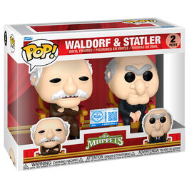 Blister 2 figuras POP Los Teleñecos Waldorf and Statler Exclusive