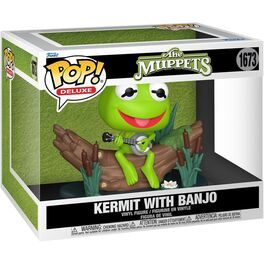 POP figure Deluxe The Muppets Kermit with Banjo