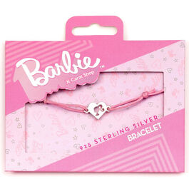 Pulsera Amistad Silhouette Barbie plata