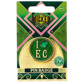 Wicked I Love Emerald City pin badge