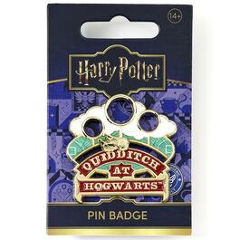 Harry Potter Quidditch at Hogwarts sliding pin badge