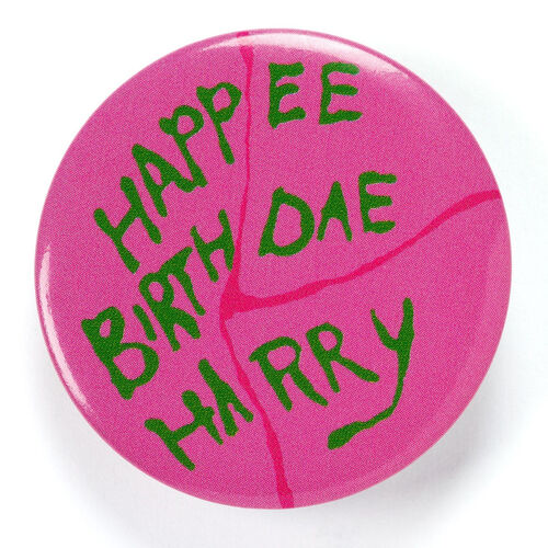 Harry Potter Happee Birthdae Cake button badge