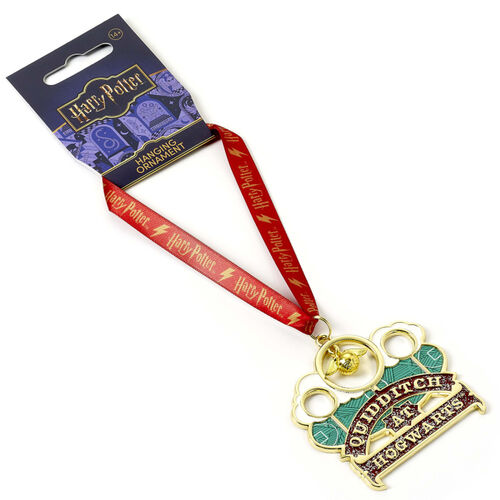Harry Potter Quidditch Christmas hanging ornament