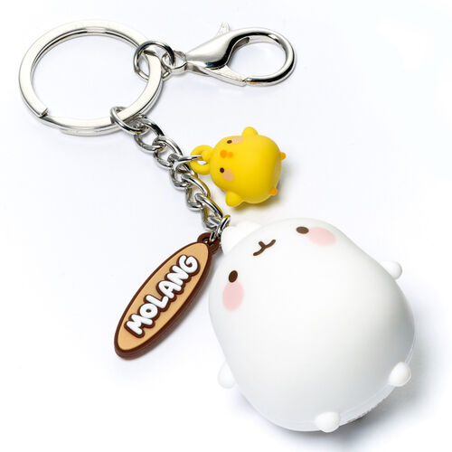 Molang and Piu Piu 3D keyring