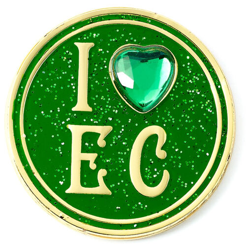Wicked I Love Emerald City pin badge