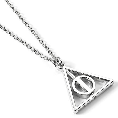 Harry Potter Deathly Hallows spinning necklace