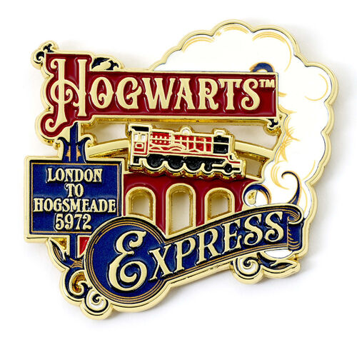 Harry Potter Hogwarts Express sliding pin badge
