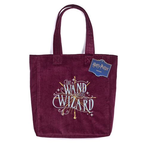 Harry Potter The Wand Chooses The Wizard tote bag