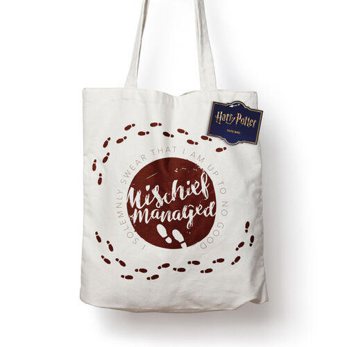 Harry Potter Marauders Map shopping bag