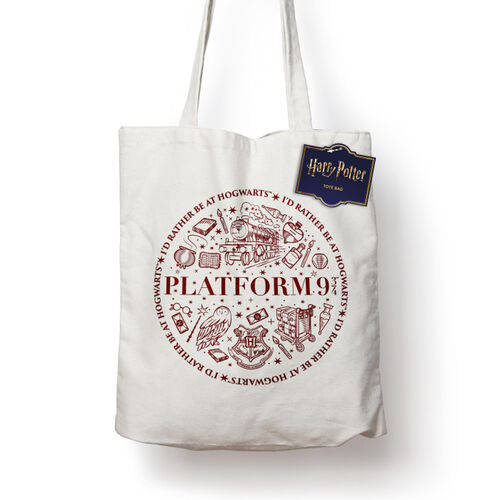 Harry Potter Platform 9 3/4 shopping bag