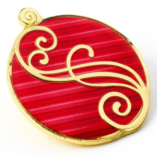 Wicked Glinda Pink Shiz Logo pin badge