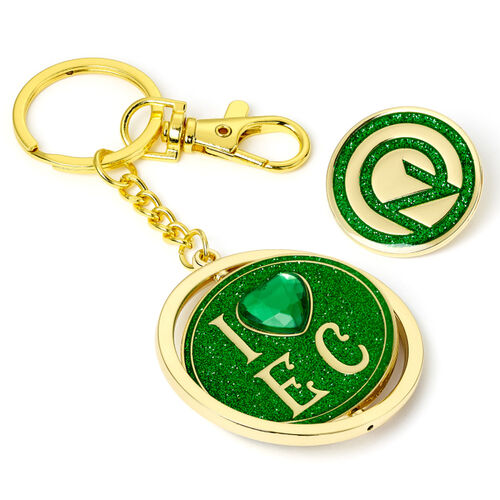 Set regalo llavero + Pin I Love Emerald City Keyring Oz Logo Wicked