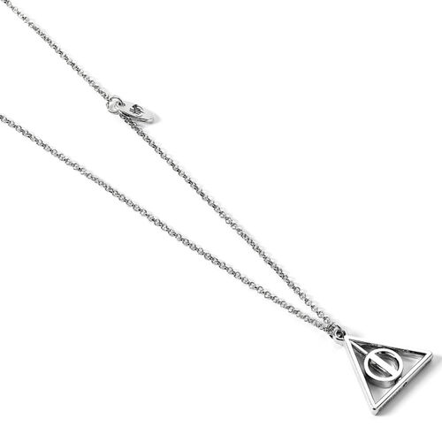 Harry Potter Deathly Hallows spinning necklace