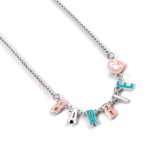 Barbie Letter Name necklace