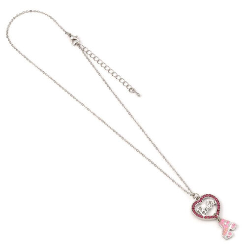 Barbie Heart and Roller Skate necklace