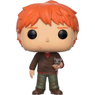 POP figure Harry Potter Ron Weasley with Scabbers