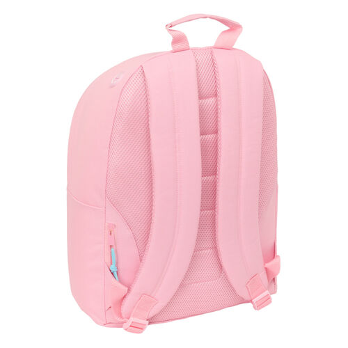 Mochila portatil Rosa Pastel Benetton 41cm