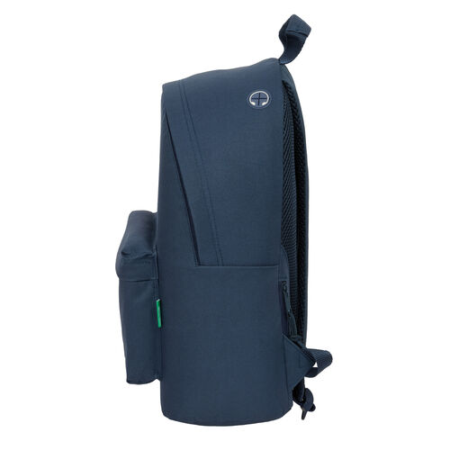 Mochila portatil Antracita Benetton 41cm